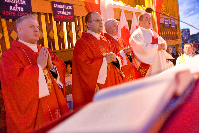 Fotoreportaż Relikwie ks. Popiełuszki Łuków