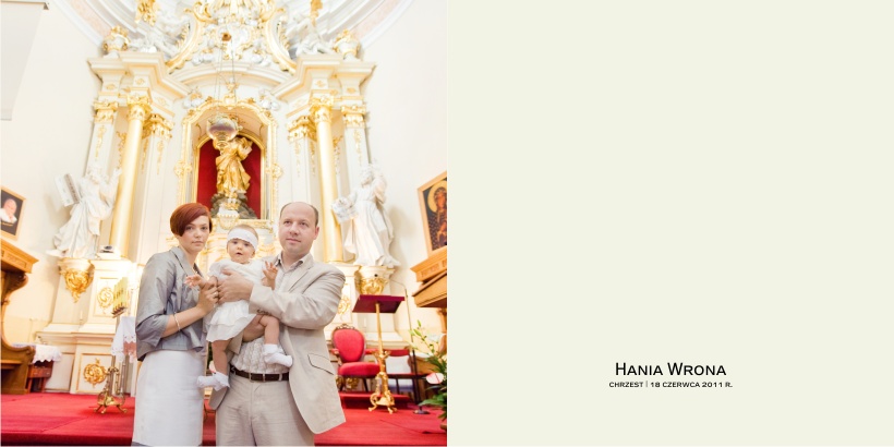 Paweł Kulenty fotografia Łuków Hania Wrona, Chrzest