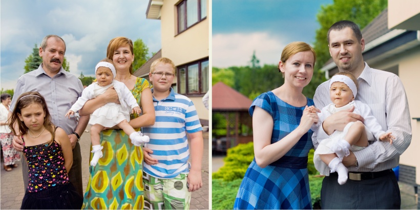 Paweł Kulenty fotografia Łuków Hania Wrona, Chrzest