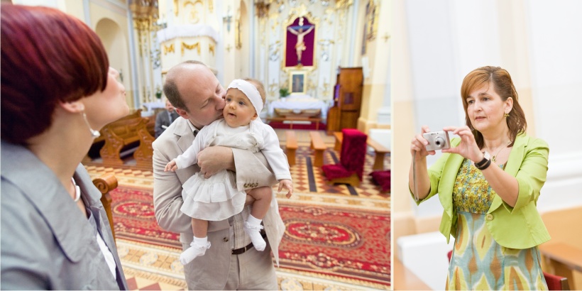 Paweł Kulenty fotografia Łuków Hania Wrona, Chrzest