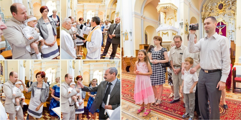 Paweł Kulenty fotografia Łuków Hania Wrona, Chrzest