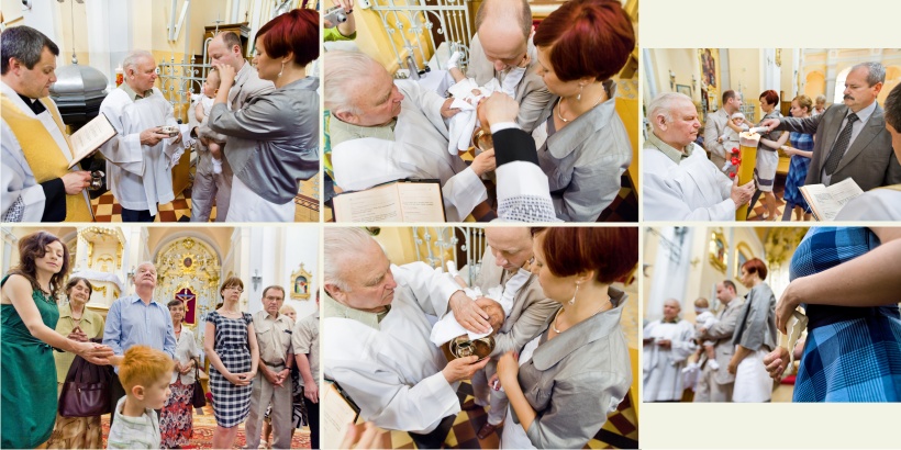 Paweł Kulenty fotografia Łuków Hania Wrona, Chrzest