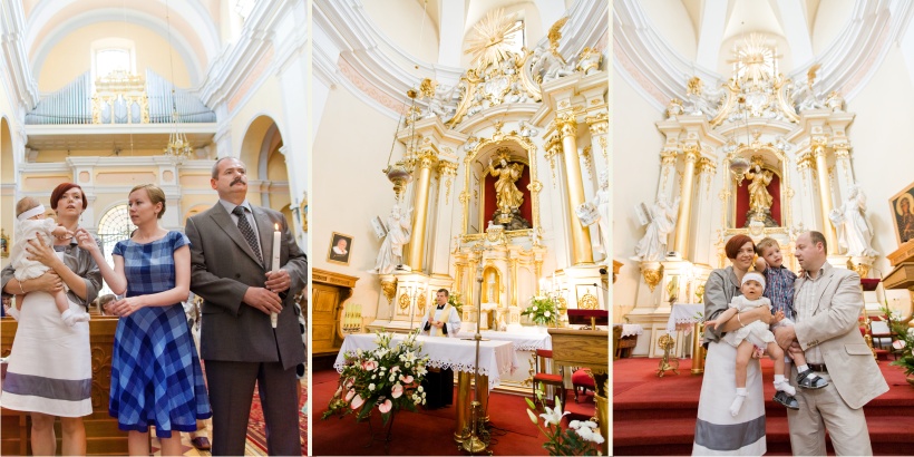 Paweł Kulenty fotografia Łuków Hania Wrona, Chrzest