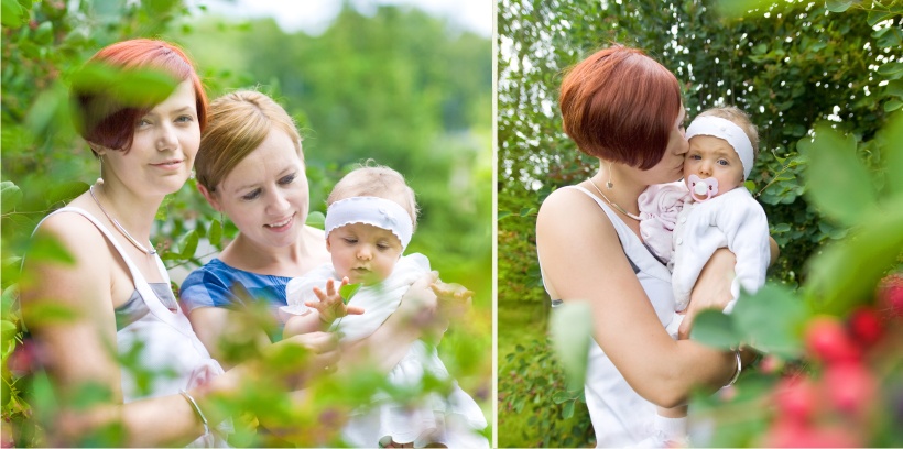 Paweł Kulenty fotografia Łuków Hania Wrona, Chrzest
