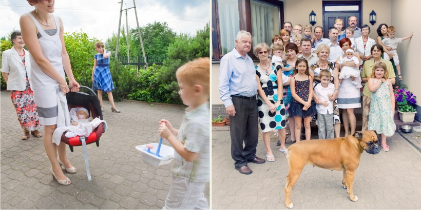 Paweł Kulenty fotografia Łuków Hania Wrona, Chrzest