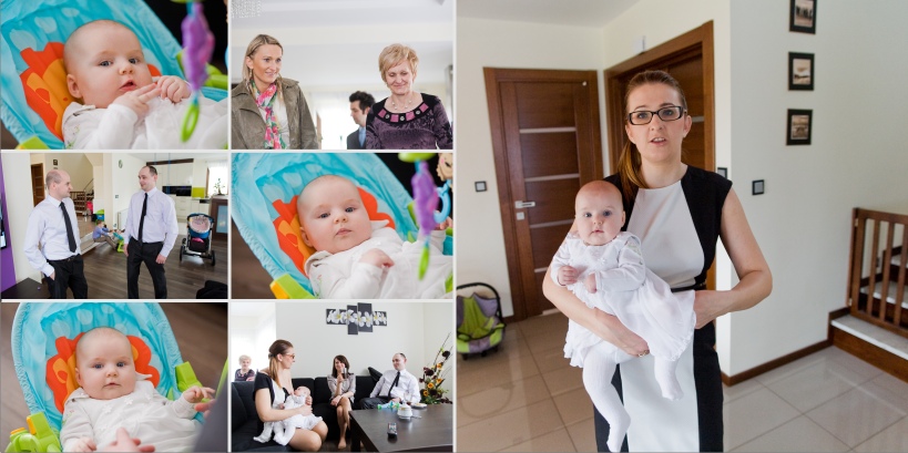 Paweł Kulenty fotografia Łuków, chrzest Leny