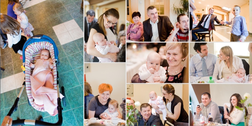 Paweł Kulenty fotografia Łuków, chrzest Leny