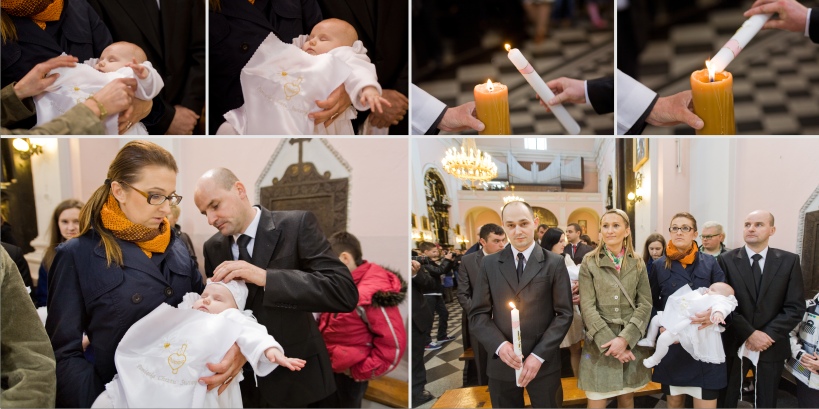 Paweł Kulenty fotografia Łuków, chrzest Leny